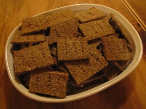 Simple Seed Crackers